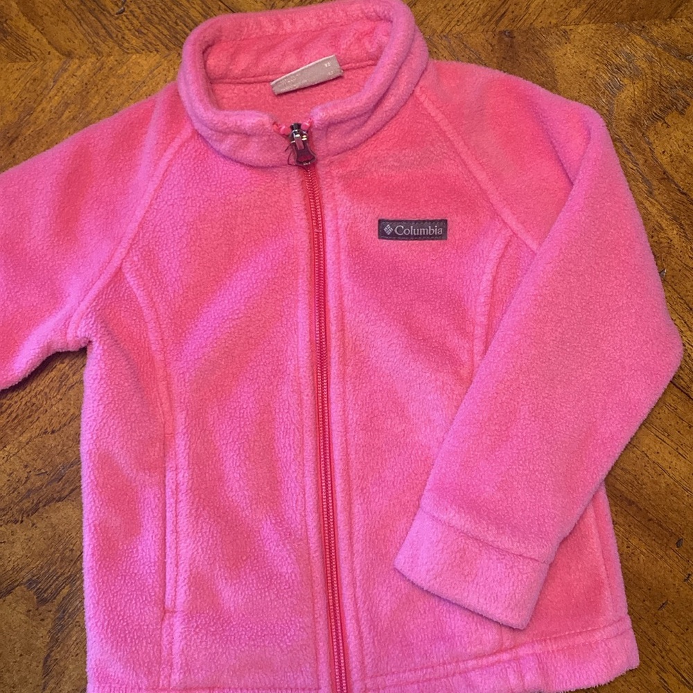 Columbia Vibrant Pink Fleece Jacket
